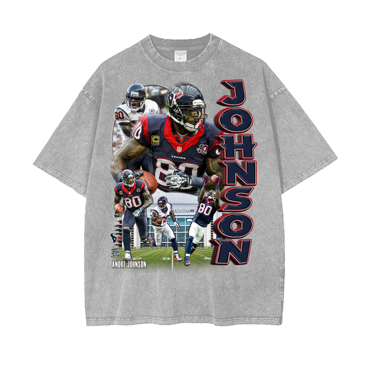 Andre Johnson Vintage Graphic Tee
