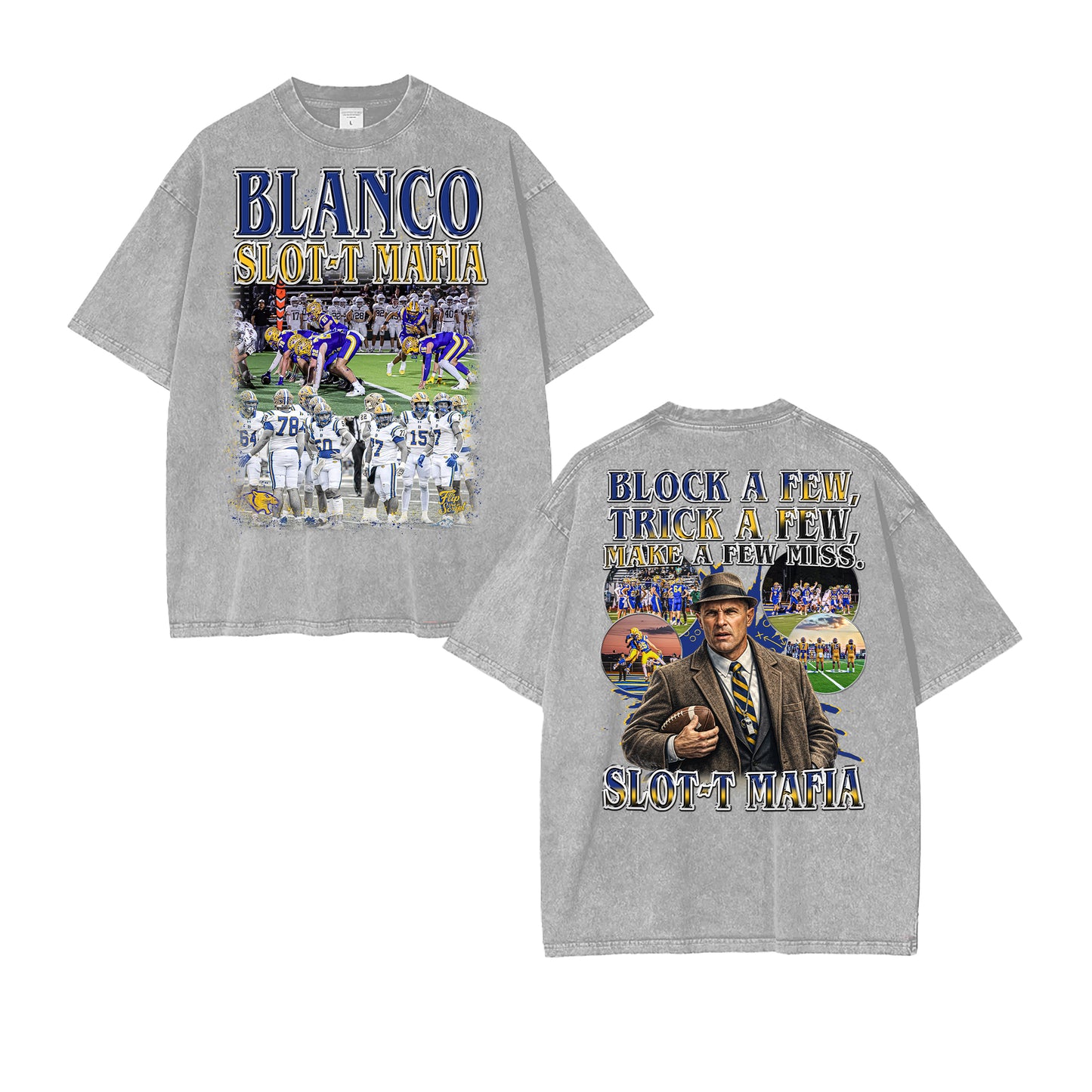 Blanco Slot-T Mafia Vintage Graphic Tee