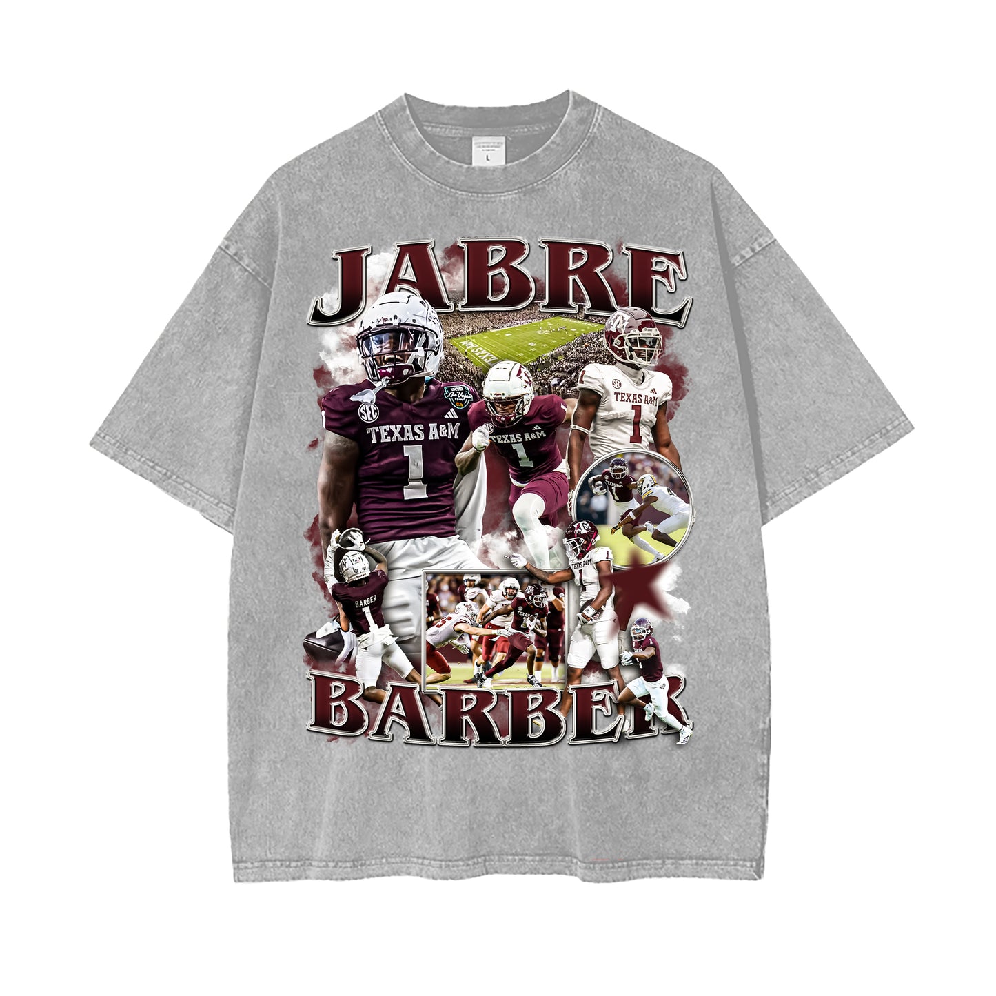 Jabre Barber Vintage Graphic Tee