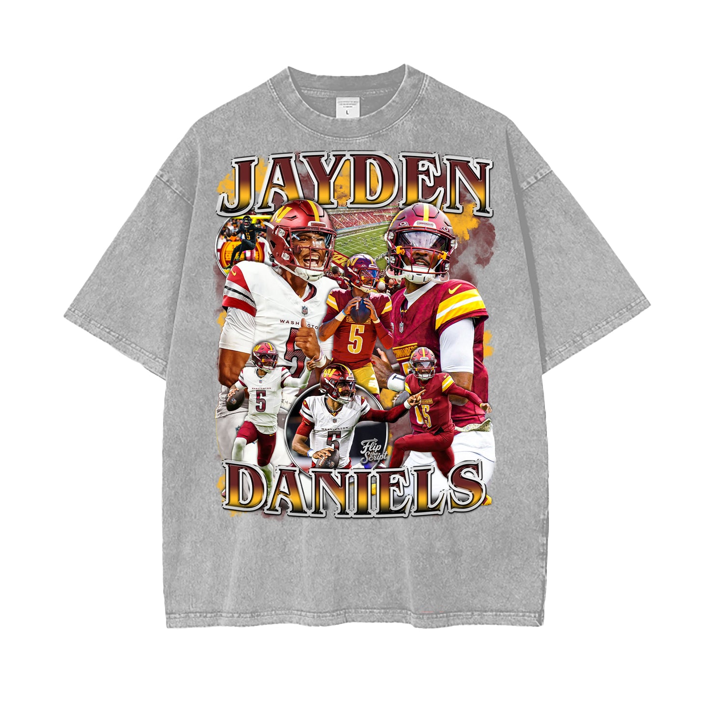 Jayden Daniels Vintage Graphic Tee