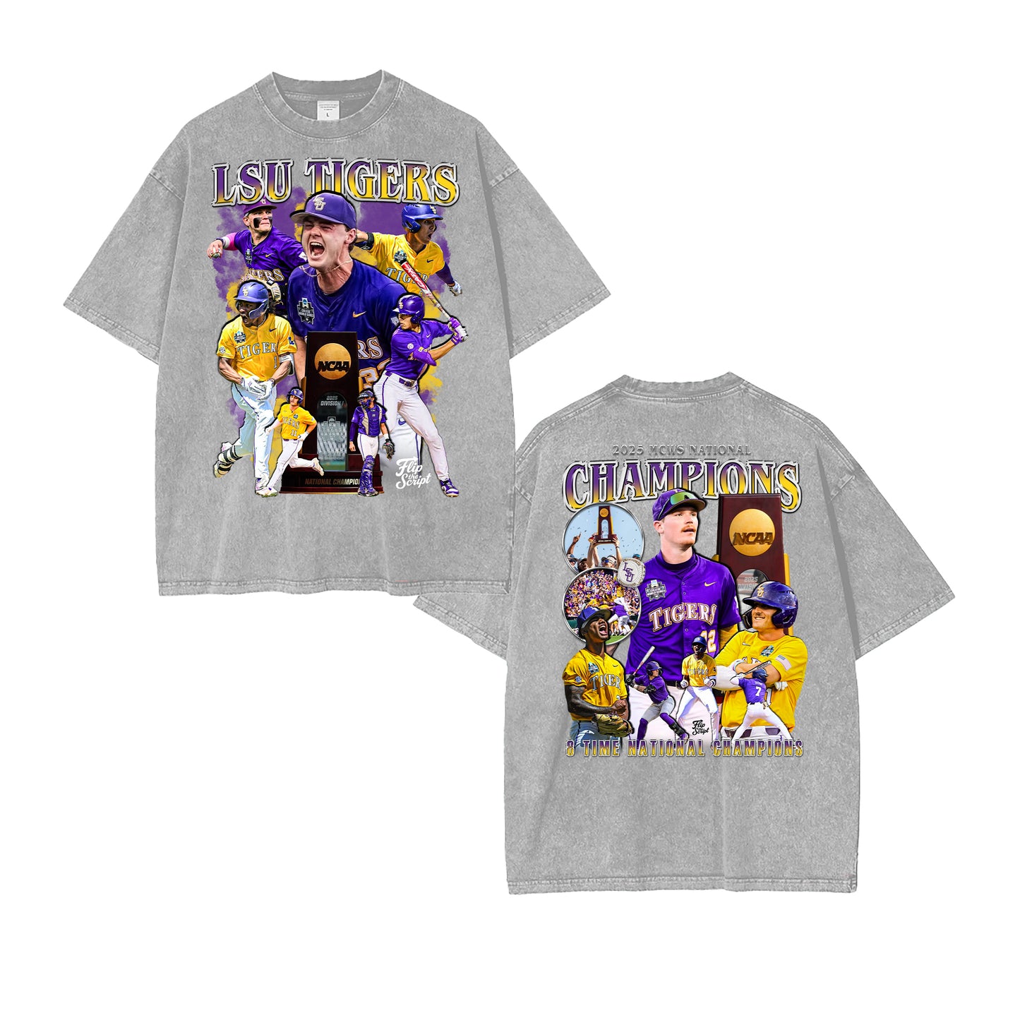 LSU 2025 MCWS National Champions (DOUBLE SIDED)