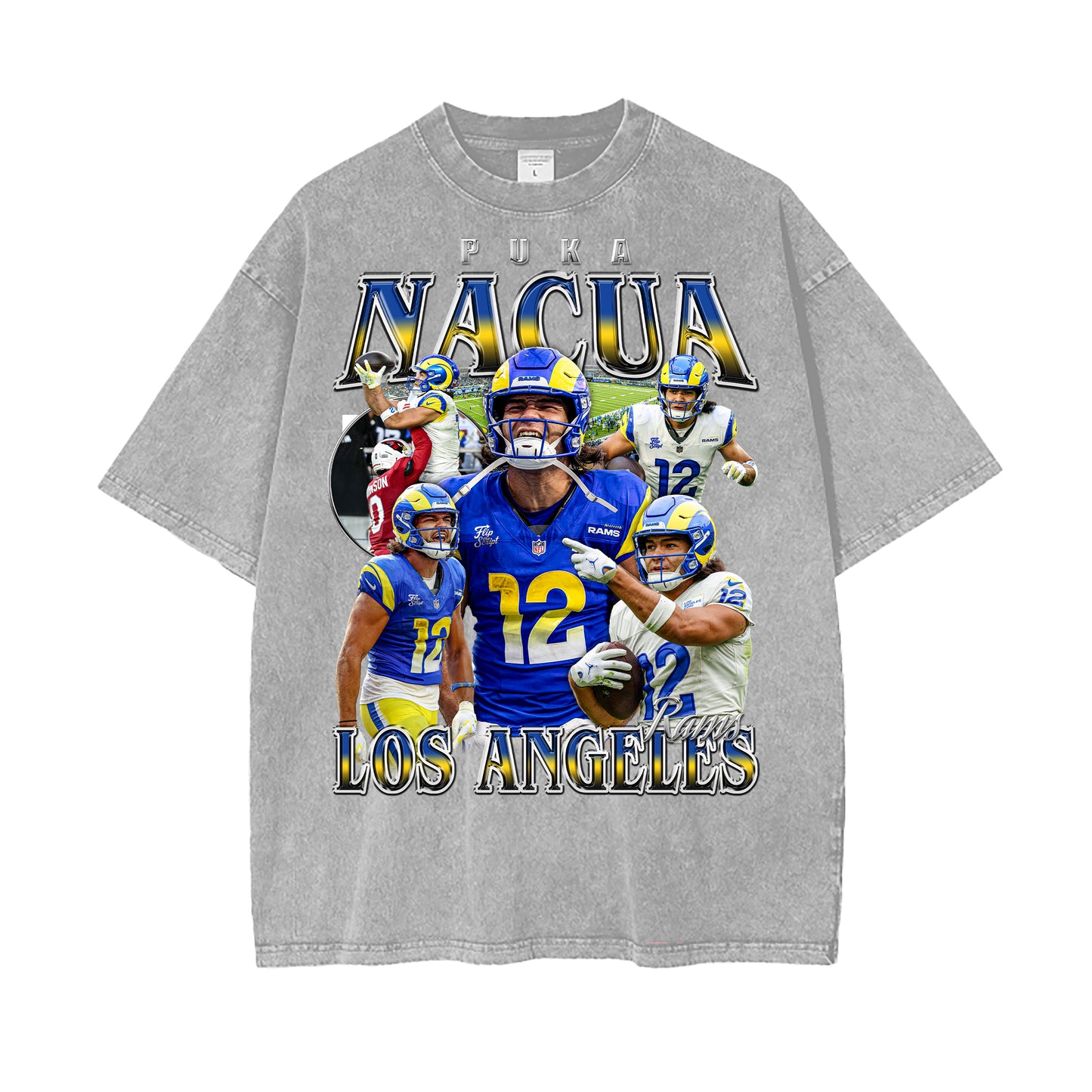 Puka Nacua Vintage graphic Tee