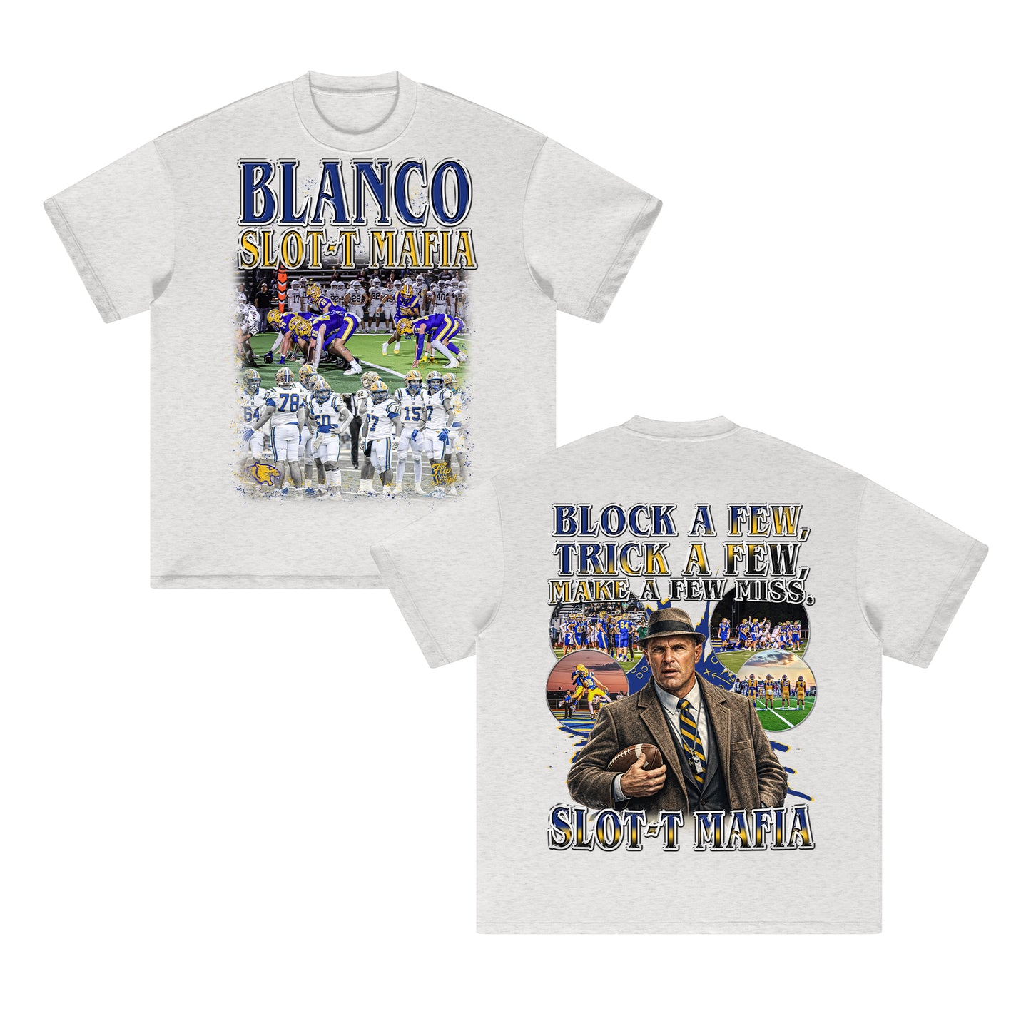 Blanco Slot-T Mafia HEAVY Cotton Tee