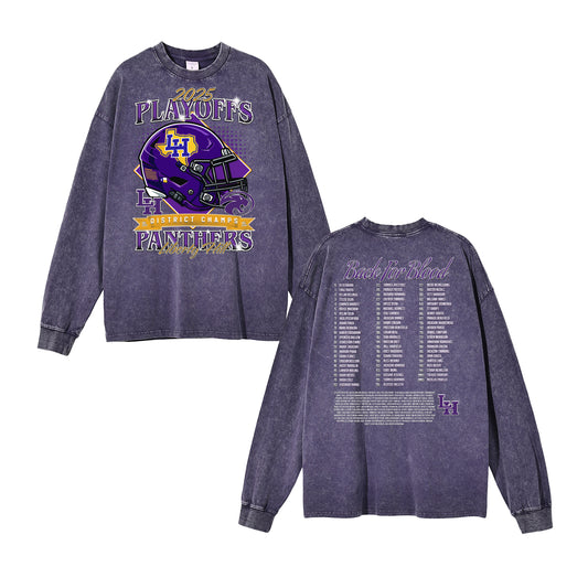 Liberty Hill Football Playoffs 2025 Vintage Long Sleeve