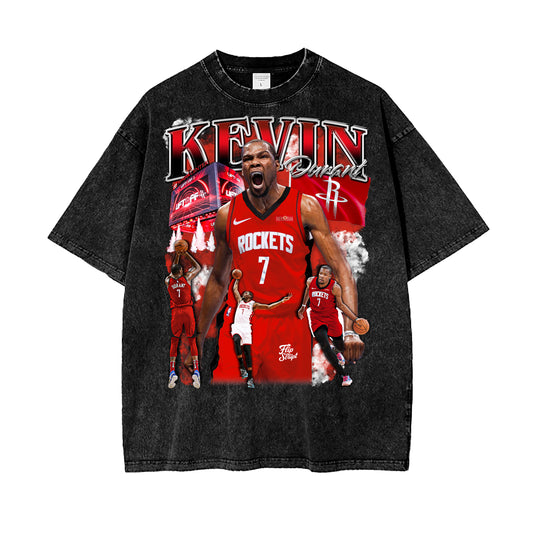 Kevin Durant Houston Vintage Graphic Tee