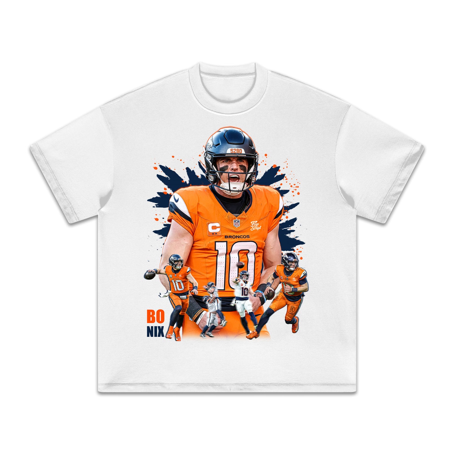 Bo Nix HEAVY Cotton Tee