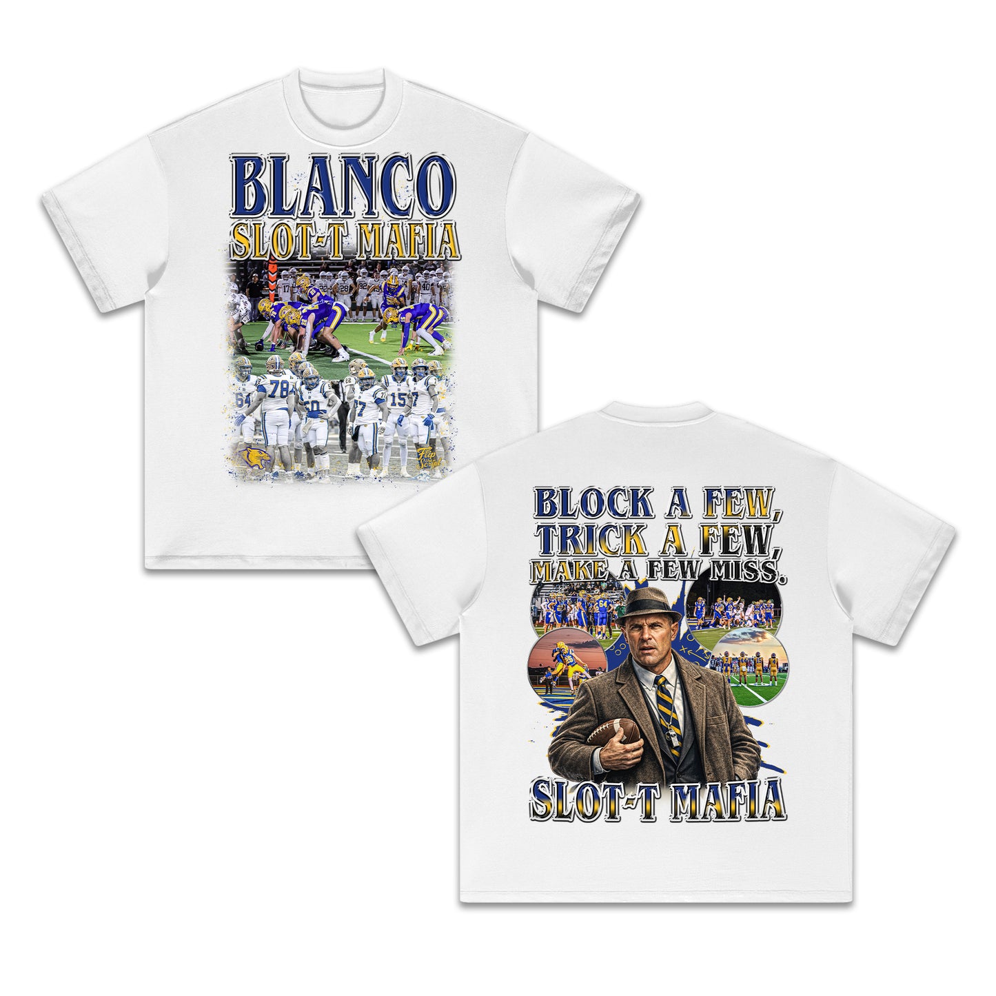 Blanco Slot-T Mafia HEAVY Cotton Tee