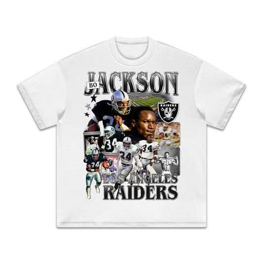 Raider Bo Jackson HEAVY Cotton Tee